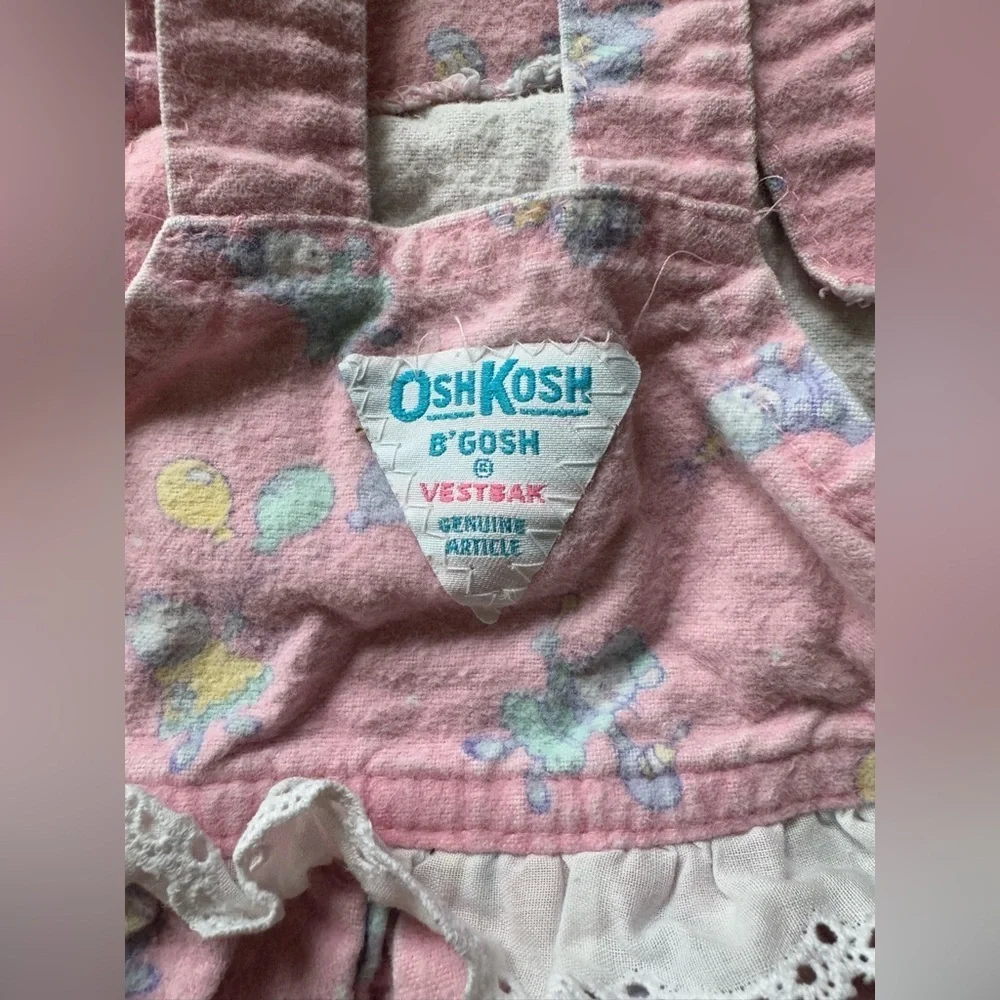Vintage Oshkosh B’gosh Vestbak Cotton Overalls 24 months